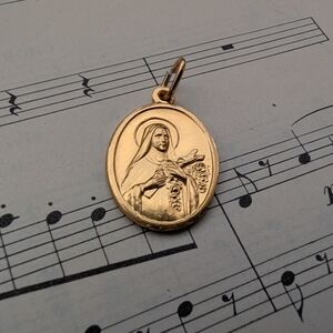 Gold Religious Pendant